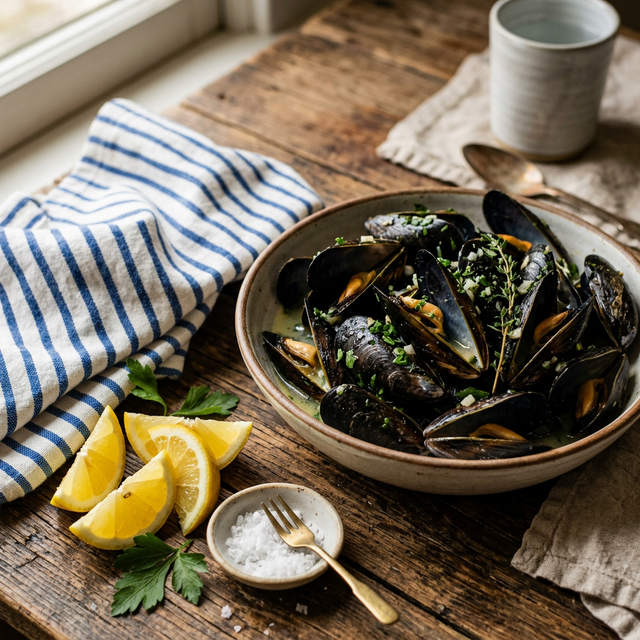 Achat de moules fraîches de qualité supérieure