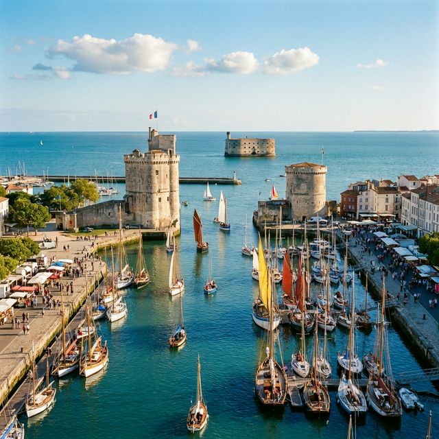Le Port de La Rochelle et Fort Boyard - Territoire mytilicole