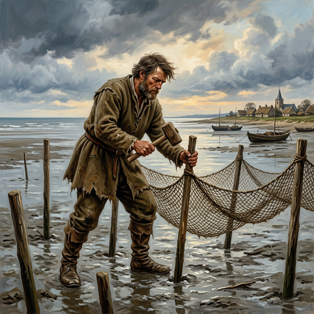 Vieux bateau Capmoules et Fort Boyard - Histoire de la mytiliculture